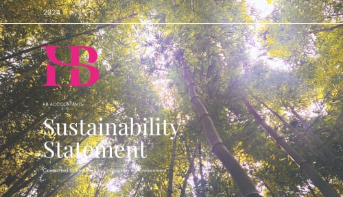 Sustainability Report from HB Accountants: 2024